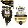 Sensationnel Empire bundles multi - water deep with 4x4 closure