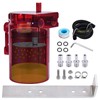 SPEEDWOW Universal Oil Catch Can Tank Filter Baffled With Hose