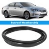 Sunroof Weatherstrip Rubber Black Leakproof Flexible 63251‑30100 for GS350 GS450h