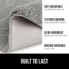 GORILLA GRIP Bathroom Rugs, 30x20, Ultra Soft Absorbent Mat, Thick