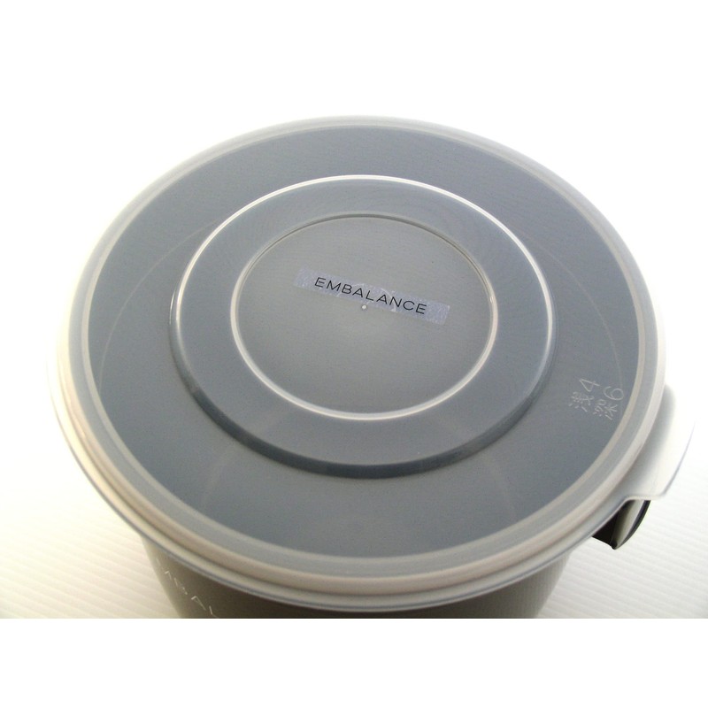 Will Max 351732 Food Container (Round), 6L, Made in Japan,