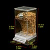JAOCDOEN - Alimentador automático para pájaros, a prueba de salpicaduras,