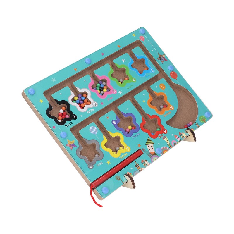 Magnetic Counting Matching Board Early Educational Learning Counting Puzzle Board