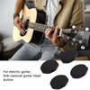 6Set Guitar Tuning Peg Buttons Ebony Metal Tuner Machine Head