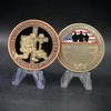 Aomcisi Military Veterans Creed Challenge Coin Unreal 3D Military Prayer