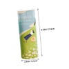 FELTECHELECTR Adorable Cartoon Print Tissue Tubes Refillable Car Tissue Cylinders