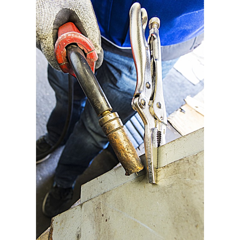 VIGOR V1802 Grip Pliers with Long Jaws, Multi-Colour