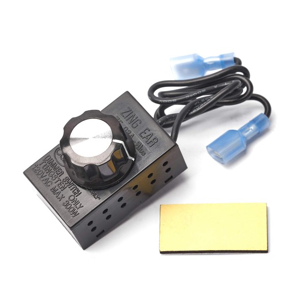 Criditpid Fireplace Stove Blower Fan Variable Rheostat Speed On/Off Switch