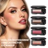 Sombra de Ojos de Doble Color,Paleta de Maquillaje de Ojos