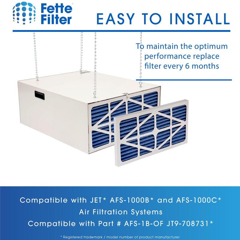 Fette Filter - 708731 / AFS-1B-OF Replacement Electrostatic Outer Filter