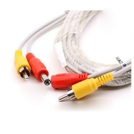 20M CCTV Cable with 17cm Single-Joint Plastic Mount Female Type