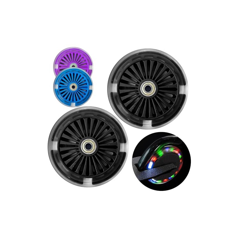 MOVEGU 2 Wheel Scooter Tires (Night black)