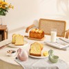 EEPLUYTY Ceramic Egg Cups, Rabbit Egg Cups, Easter Egg Cups,