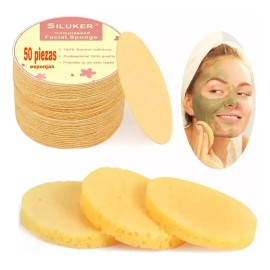 Esponjas Faciales 50 Piezas De Almohadilla De Limpieza Reutilizable De La Cara Reutilizable Almohadillas De Limpieza De La Cara De La Cara Comprimida 