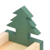 Squirrel Picnic Table Wooden Funny Squirrel Feeder with Corn Cob