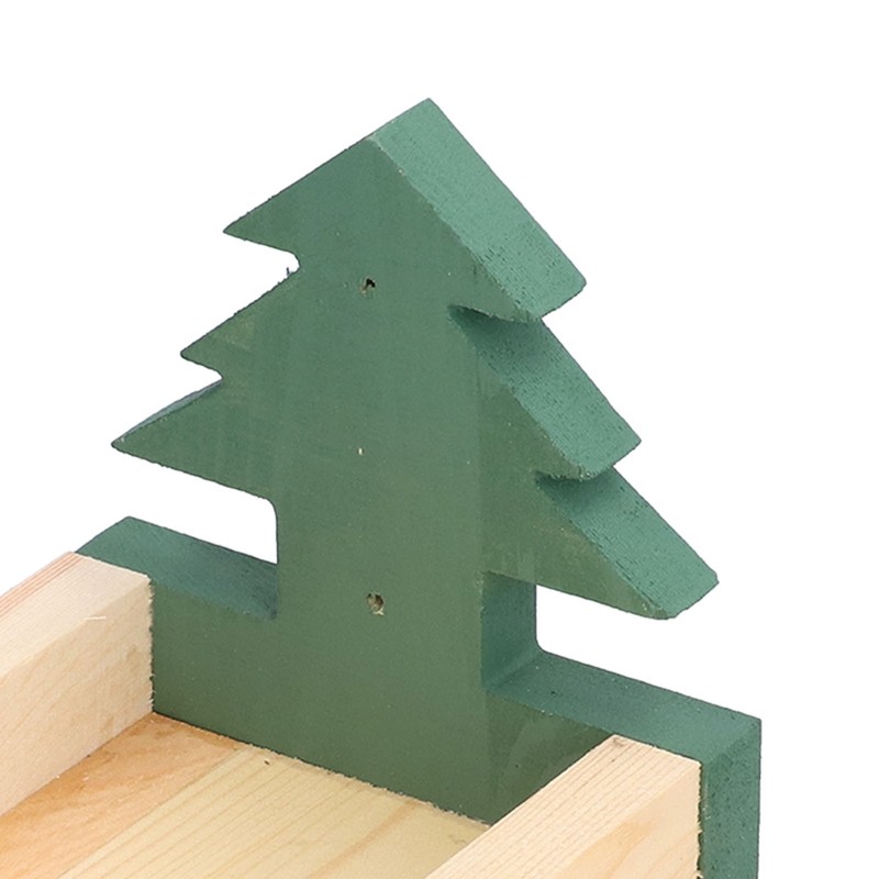 Squirrel Picnic Table Wooden Funny Squirrel Feeder with Corn Cob