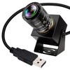 ELP Camera, 13 Megapixel, Webcam, Wide Angle 75 Degree No
