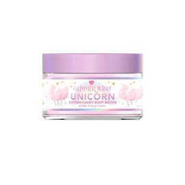 Glimmer Wish Unicorn Whipped Body Butter - Light, Fluffy, Ultra-Hydrating Body Butter with Vanilla-Cotton-Candy Scent - Limited Stock Available