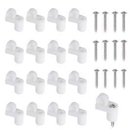 YAFIYGI 12Pcs Window Screen Clips with Screws Holder Clip Set to Hold The Panel in Windows and Doors Storm Glass Retainer Latch Hangers for Different Types of Window Screens Storm Panel Fasteners