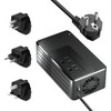 AmberTronix 1600W Voltage Converter 220V to 110V, 2 lbs Pure