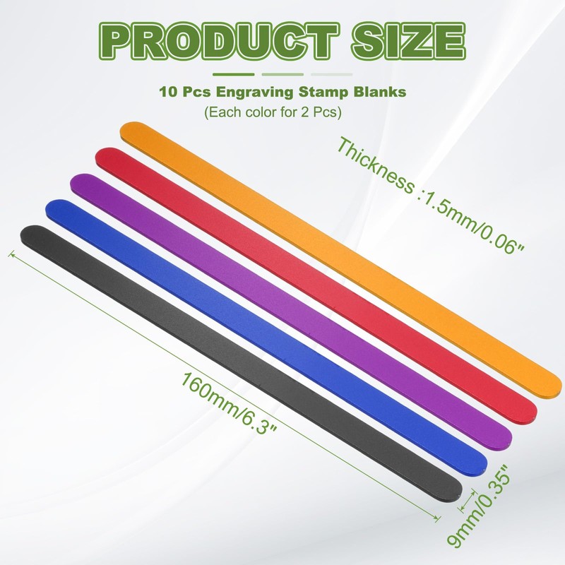 PATIKIL 6 x 0.35 x 0.06 Inch Anodized Aluminum Bracelet