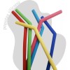 Veraly Paq. 6 Piezas Popote Silicona Frappe Ecológico Con Cepillo