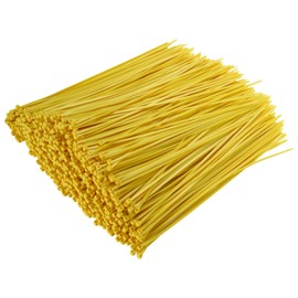 Bolt Dropper Zip Ties Pack of 1000-12'' Yellow Heavy Duty Cable Ties - 40lb Strength Self-Locking Nylon Wire Ties - Weather-Resistant Zip Tie for Cable Management and Securing Various Items