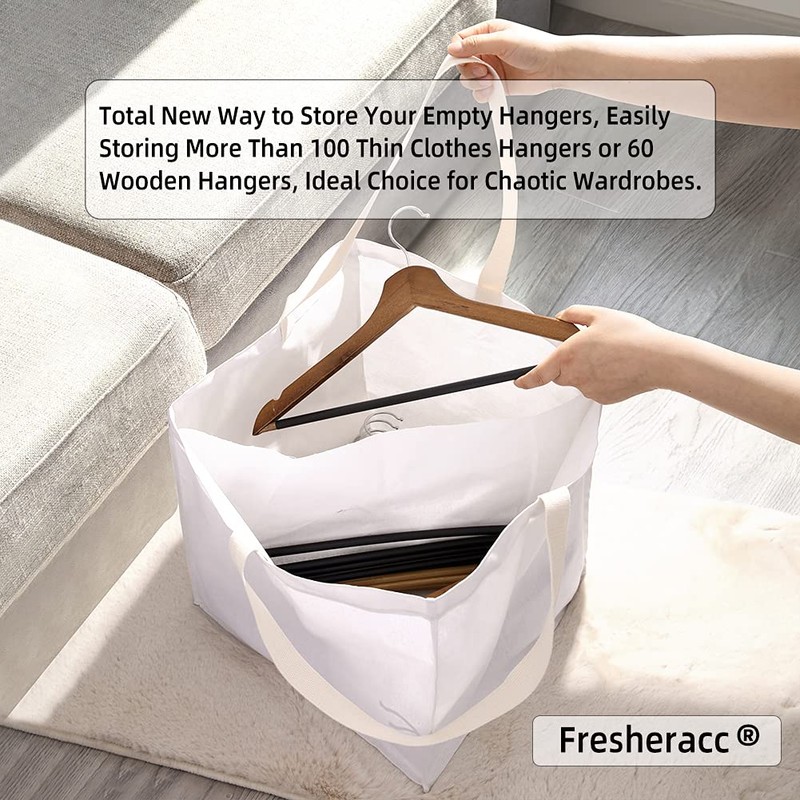Clothes Hanger Organizer Holder for Space Saving, Fresheracc Hanger Triangle