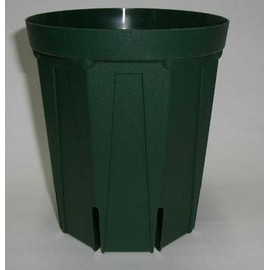Slit Pots Plastic Bowls, 4.7 inches (12 cm), Long Type, 10 Pieces