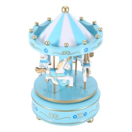 Merry GO Round Music Box Carousel Gift Christmas Wedding Birthday Gift Decor
