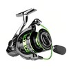 SylvanFlux All-Metal Spinning Fishing Reel – Long Cast Deep Spool,