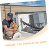 COHEALI Flexible Exhaust Hose Durable Ventilation Tube for Drum Dryers