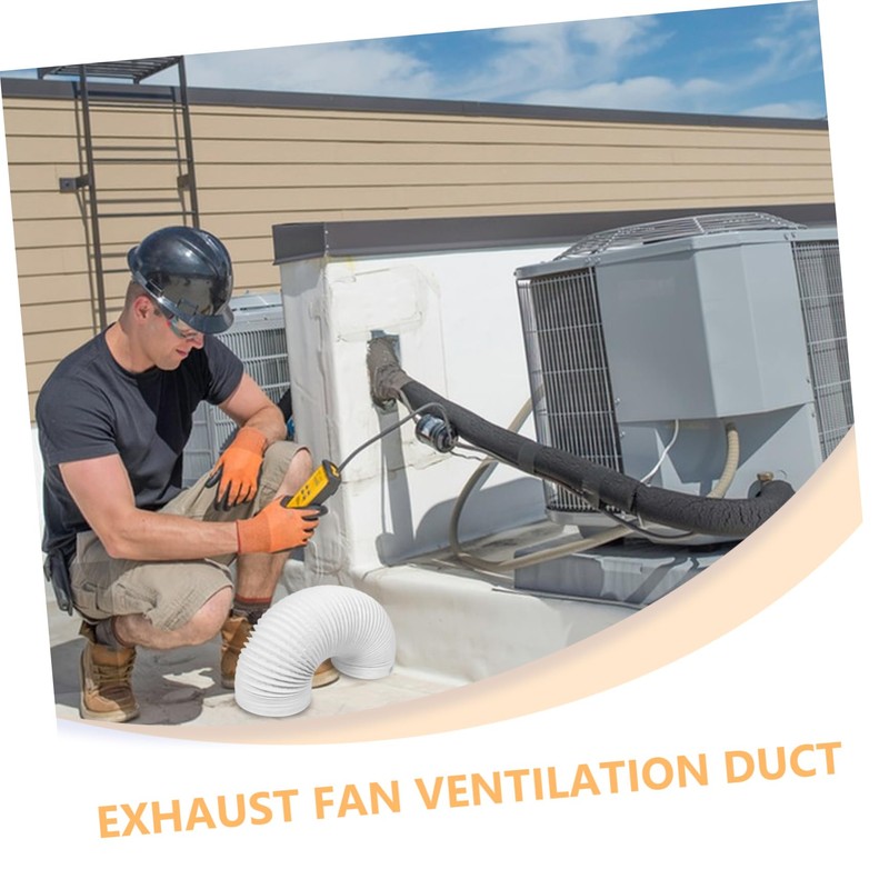 COHEALI Flexible Exhaust Hose Durable Ventilation Tube for Drum Dryers
