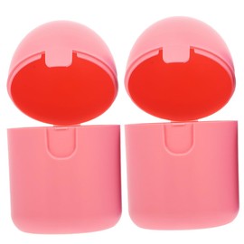 ORFOFE 2Pcs Portable Holder Box Food Grade Storage Case for Feminine Hygiene for Home Travel and Work High Temperature Resistant