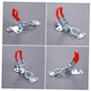 Tofficu 4PCS Adjustable Vertical Toggle Clamps Heavy Duty Iron Latch