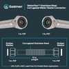 Eastman 12 Inch WaterFlex Water Heater Connector, 1 Inch FIP