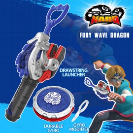 INFINITY NADO Battling Toys, Battle Set with Spinning Top & String Launcher, Metal Spinning Tops Boy Toys Kids Gifts, Starter Pack World Striking Eagle