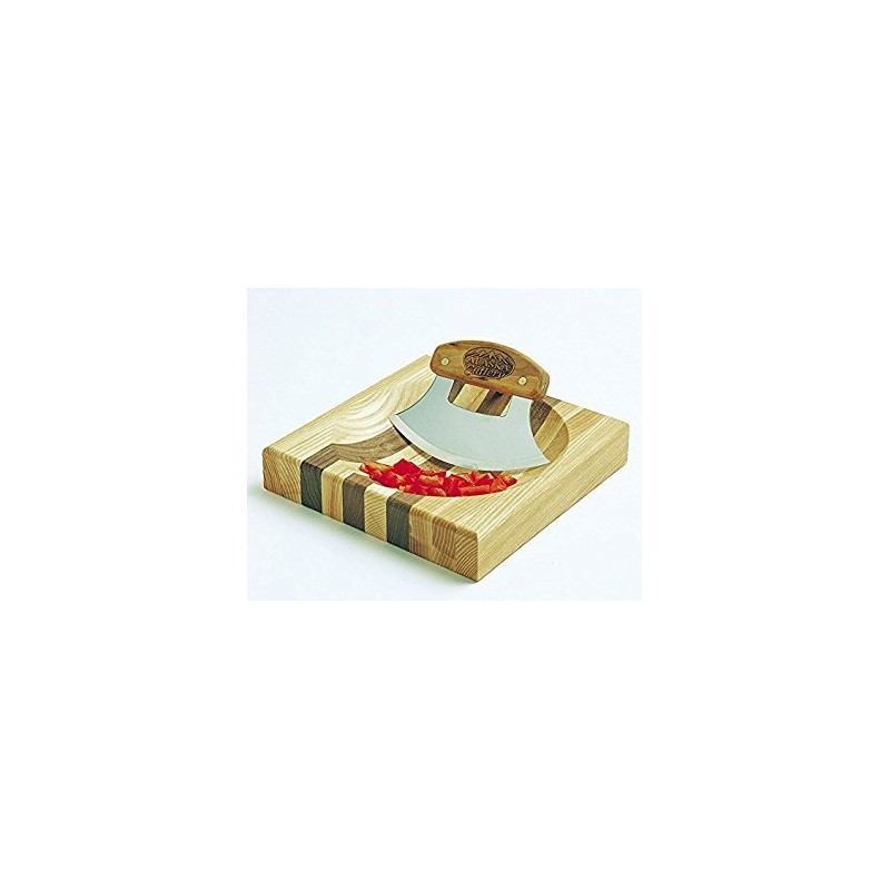 Ulu Factory Ulu Bowl set Birch Handle AK Cutlery