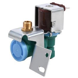 W10394076 W10865826 Refrigerator Water Inlet Valve Compatible with Whirlpool Kitchenaid Kenmore Maytag Ikea Refrigerator Replacement Parts K-78282 W10726788 W10833705 W10872966 WPW10394076