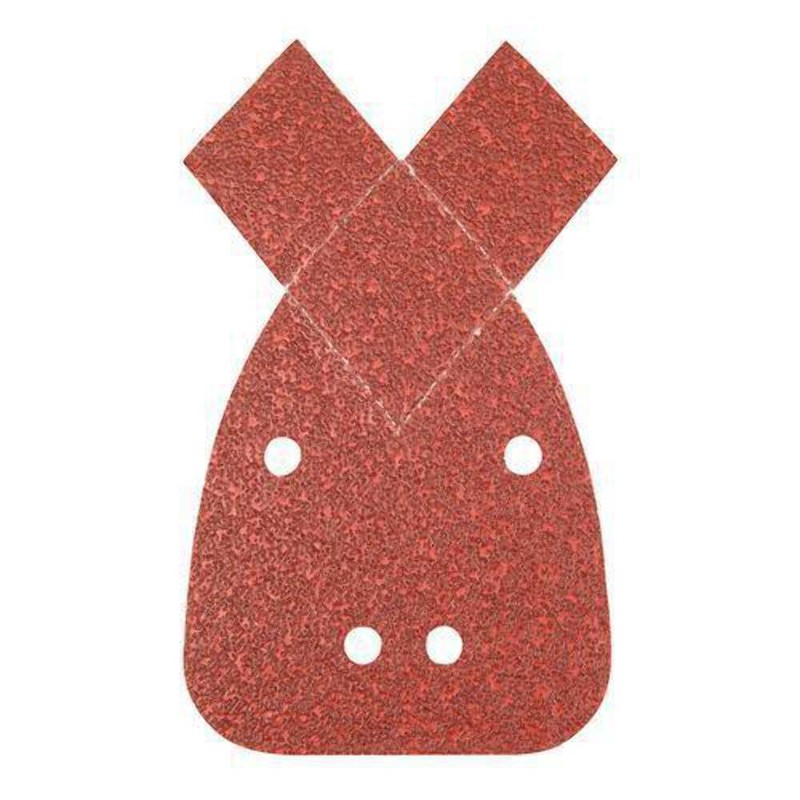 Silverline 766555 Hook and Loop Detail Sander Sheets with 2