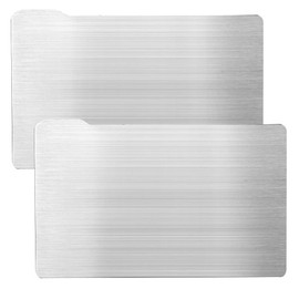 Euroharry Pack of 2 135 x 80 mm Flexible Steel Plate Construction Plate for Photon, Photon S, Photon Mono SLA DLP 3D Printer (135 mm x 80 mm x 22 mm, 2)