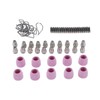 Plasma Cutter Torch Consumables Electrode Nozzle Protection Cups Bracket Rings