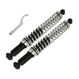 DTA D9570-8 x2 (Pair) Ready to Install Front Complete Coil-over Springs Shocks OE Replacement 2-pc Compatible with 1956-1965 Type 1 VW Bug Beetle, King Pin Front End. Comes with Spanner Wrench.