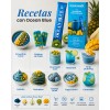 Amorasana Jugo De Espirulina Azul En Polvo Para Smoothie