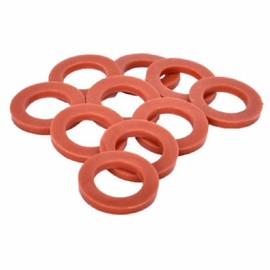 10 Per Pack Red Rubber Garden Hose Replacement Washers (12)