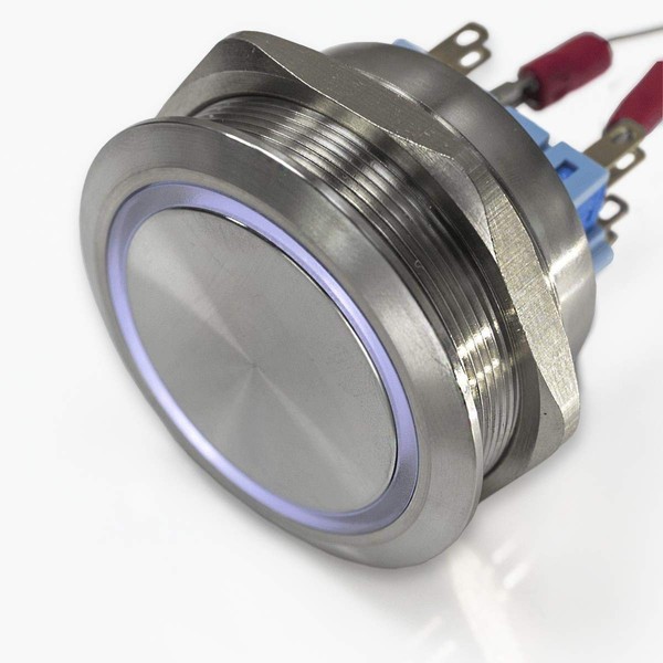Large LED Push Button - XXL Diameter 40 mm -