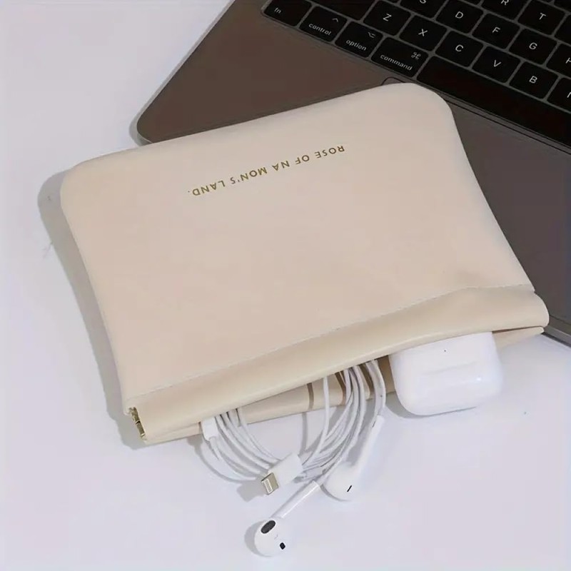 GreenPastures Mini Portable Storage Bag, Data Cable Earphone Storage Bag,
