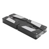 Laptop Cooling Pad, Foldable Gaming Laptop Cooler Stand with 2