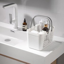 ULTECHNOVO Small Storage Basket Household Organizer Baskets for Bathroom Kitchen Dorm More Fine Workmanship Multi Occasion Use Easy to Clean