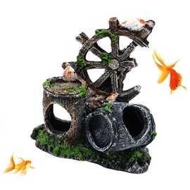 YongXiangPeng Aquarium Ornament Exquisite Fish Tank Ornament Fashion and Beautiful Aquarium Decoration for Fish Hide and Play